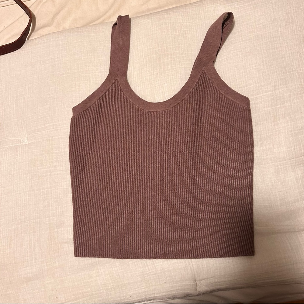 NWOT Abercrombie ottoman slim scoop tank